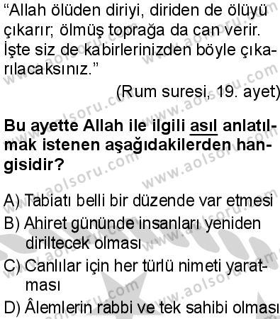 Din Kültürü ve Ahlak Bilgisi 1 Dersi 2024-2025 yılı 2. Dönem sınavı 4. Soru Din Kültürü ve Ahlak Bilgisi 1 Dersi 2024-2025 yılı 2. Dönem sınavı 4. Soru