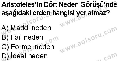 Felsefe 3 Dersi 2024-2025 yılı 2. Dönem sınavı 4. Soru Felsefe 3 Dersi 2024-2025 yılı 2. Dönem sınavı 4. Soru