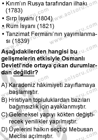 Seçmeli Tarih 2 Dersi 2024-2025 yılı 2. Dönem sınavı 1. Soru Seçmeli Tarih 2 Dersi 2024-2025 yılı 2. Dönem sınavı 1. Soru