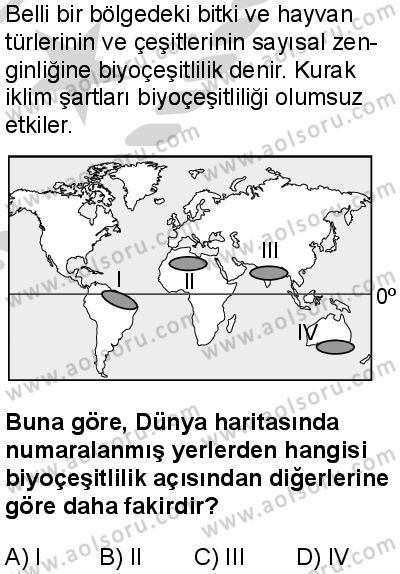 Seçmeli Coğrafya 1 Dersi 2024-2025 yılı 2. Dönem sınavı 2. Soru Seçmeli Coğrafya 1 Dersi 2024-2025 yılı 2. Dönem sınavı 2. Soru