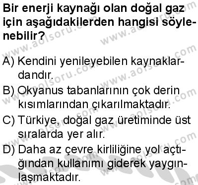 Seçmeli Coğrafya 1 Dersi 2024-2025 yılı 2. Dönem sınavı 7. Soru Seçmeli Coğrafya 1 Dersi 2024-2025 yılı 2. Dönem sınavı 7. Soru