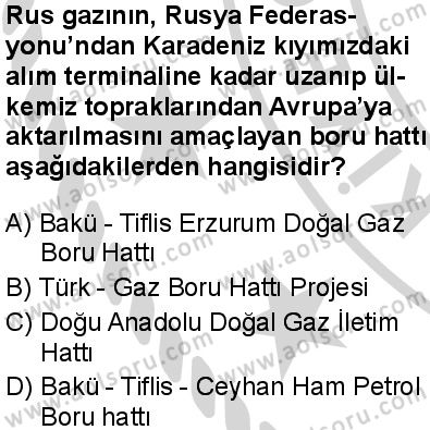 Seçmeli Coğrafya 3 Dersi 2024-2025 yılı 2. Dönem sınavı 7. Soru Seçmeli Coğrafya 3 Dersi 2024-2025 yılı 2. Dönem sınavı 7. Soru