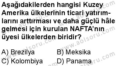 Seçmeli Coğrafya 3 Dersi 2024-2025 yılı 2. Dönem sınavı 8. Soru Seçmeli Coğrafya 3 Dersi 2024-2025 yılı 2. Dönem sınavı 8. Soru