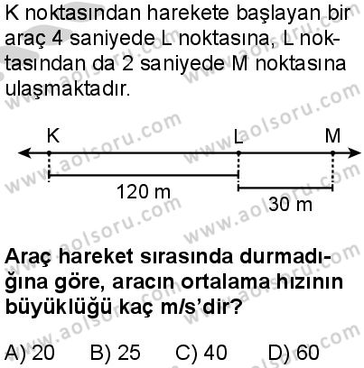 Fizik 1 Dersi 2024-2025 yılı 2. Dönem sınavı 7. Soru Fizik 1 Dersi 2024-2025 yılı 2. Dönem sınavı 7. Soru