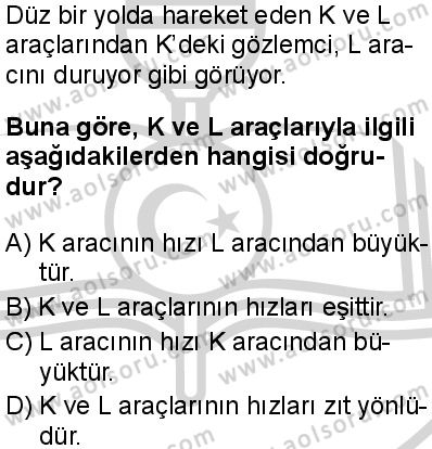 Seçmeli Fizik 1 Dersi 2024-2025 yılı 2. Dönem sınavı 2. Soru Seçmeli Fizik 1 Dersi 2024-2025 yılı 2. Dönem sınavı 2. Soru