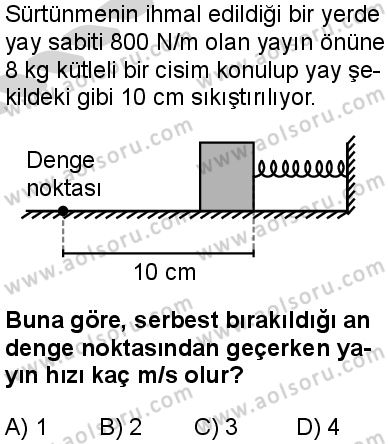 Seçmeli Fizik 1 Dersi 2024-2025 yılı 2. Dönem sınavı 6. Soru Seçmeli Fizik 1 Dersi 2024-2025 yılı 2. Dönem sınavı 6. Soru