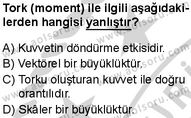 Seçmeli Fizik 1 Dersi 2024-2025 yılı 2. Dönem sınavı 8. Soru Seçmeli Fizik 1 Dersi 2024-2025 yılı 2. Dönem sınavı 8. Soru
