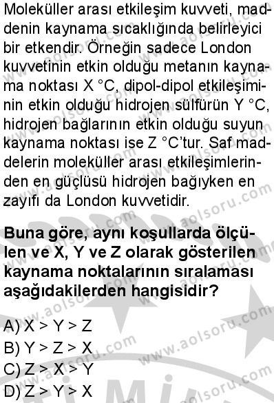 Kimya 2 Dersi 2024-2025 yılı 2. Dönem sınavı 7. Soru Kimya 2 Dersi 2024-2025 yılı 2. Dönem sınavı 7. Soru