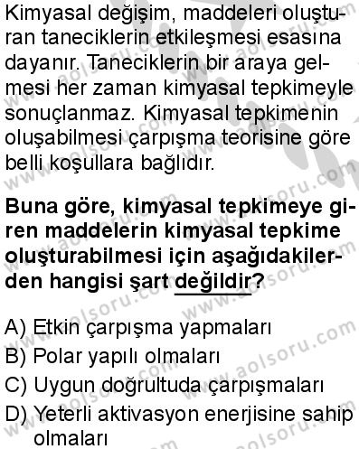 Seçmeli Kimya 2 Dersi 2024-2025 yılı 2. Dönem sınavı 3. Soru Seçmeli Kimya 2 Dersi 2024-2025 yılı 2. Dönem sınavı 3. Soru