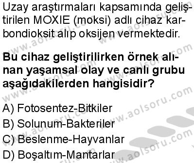 Biyoloji 1 Dersi 2024-2025 yılı 2. Dönem sınavı 1. Soru Biyoloji 1 Dersi 2024-2025 yılı 2. Dönem sınavı 1. Soru