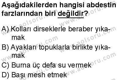 Temel Dini Bilgiler 1 Dersi 2024-2025 yılı 2. Dönem sınavı 10. Soru Temel Dini Bilgiler 1 Dersi 2024-2025 yılı 2. Dönem sınavı 10. Soru