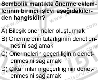 Seçmeli Mantık 2 Dersi 2024-2025 yılı 2. Dönem sınavı 2. Soru Seçmeli Mantık 2 Dersi 2024-2025 yılı 2. Dönem sınavı 2. Soru