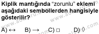 Seçmeli Mantık 2 Dersi 2024-2025 yılı 2. Dönem sınavı 8. Soru Seçmeli Mantık 2 Dersi 2024-2025 yılı 2. Dönem sınavı 8. Soru