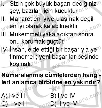 Türk Dili ve Edebiyatı 4 Dersi 2024-2025 yılı 2. Dönem sınavı 6. Soru Türk Dili ve Edebiyatı 4 Dersi 2024-2025 yılı 2. Dönem sınavı 6. Soru