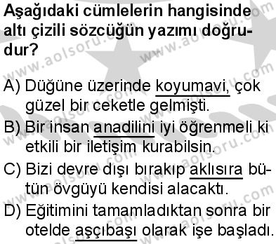 Türk Dili ve Edebiyatı 4 Dersi 2024-2025 yılı 2. Dönem sınavı 7. Soru Türk Dili ve Edebiyatı 4 Dersi 2024-2025 yılı 2. Dönem sınavı 7. Soru