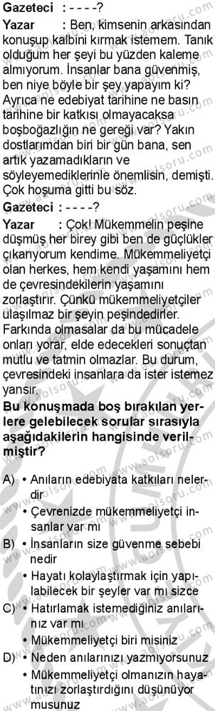 Türk Dili ve Edebiyatı 7 Dersi 2024-2025 yılı 2. Dönem sınavı 9. Soru Türk Dili ve Edebiyatı 7 Dersi 2024-2025 yılı 2. Dönem sınavı 9. Soru