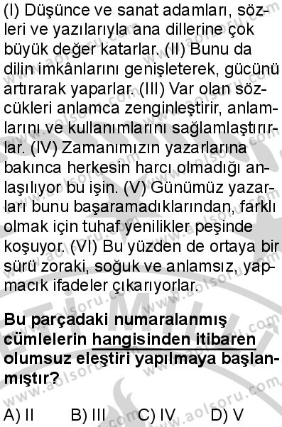 Türk Dili ve Edebiyatı 8 Dersi 2024-2025 yılı 2. Dönem sınavı 1. Soru Türk Dili ve Edebiyatı 8 Dersi 2024-2025 yılı 2. Dönem sınavı 1. Soru