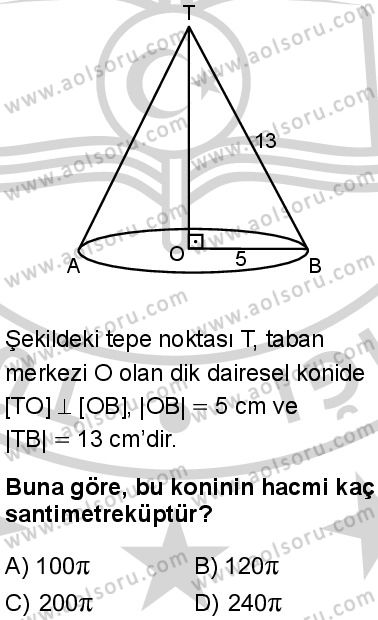 Seçmeli Matematik 2 Dersi 2024-2025 yılı 2. Dönem sınavı 9. Soru Seçmeli Matematik 2 Dersi 2024-2025 yılı 2. Dönem sınavı 9. Soru