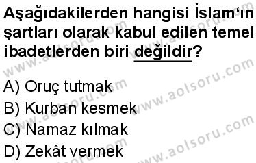 Dinler Tarihi 1 Dersi 2024-2025 yılı 2. Dönem sınavı 5. Soru Dinler Tarihi 1 Dersi 2024-2025 yılı 2. Dönem sınavı 5. Soru