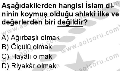Dinler Tarihi 1 Dersi 2024-2025 yılı 2. Dönem sınavı 6. Soru Dinler Tarihi 1 Dersi 2024-2025 yılı 2. Dönem sınavı 6. Soru