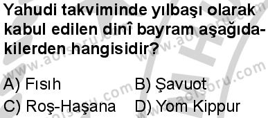 Dinler Tarihi 1 Dersi 2024-2025 yılı 2. Dönem sınavı 7. Soru Dinler Tarihi 1 Dersi 2024-2025 yılı 2. Dönem sınavı 7. Soru