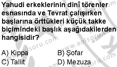 Dinler Tarihi 1 Dersi 2024-2025 yılı 2. Dönem sınavı 8. Soru Dinler Tarihi 1 Dersi 2024-2025 yılı 2. Dönem sınavı 8. Soru