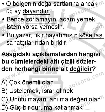 Seçmeli Türk Dili ve Edebiyatı 3 Dersi 2024-2025 yılı 2. Dönem sınavı 1. Soru Seçmeli Türk Dili ve Edebiyatı 3 Dersi 2024-2025 yılı 2. Dönem sınavı 1. Soru