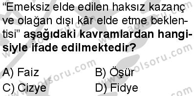 İslam Kültür ve Medeniyeti 1 Dersi 2024-2025 yılı 2. Dönem sınavı 7. Soru İslam Kültür ve Medeniyeti 1 Dersi 2024-2025 yılı 2. Dönem sınavı 7. Soru