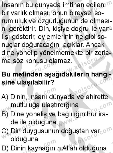 Akaid 1 Dersi 2024-2025 yılı 2. Dönem sınavı 1. Soru Akaid 1 Dersi 2024-2025 yılı 2. Dönem sınavı 1. Soru