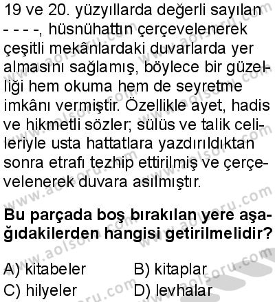 Osmanlı Türkçesi 1 Dersi 2024-2025 yılı 2. Dönem sınavı 2. Soru Osmanlı Türkçesi 1 Dersi 2024-2025 yılı 2. Dönem sınavı 2. Soru