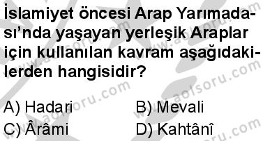 Siyer 1 Dersi 2024-2025 yılı 2. Dönem sınavı 3. Soru Siyer 1 Dersi 2024-2025 yılı 2. Dönem sınavı 3. Soru