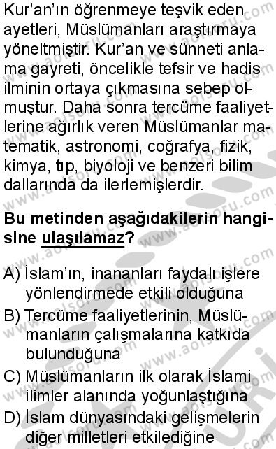 Din Kültürü ve Ahlak Bilgisi 7 Dersi 2024-2025 yılı 2. Dönem sınavı 1. Soru Din Kültürü ve Ahlak Bilgisi 7 Dersi 2024-2025 yılı 2. Dönem sınavı 1. Soru