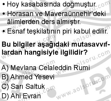 Din Kültürü ve Ahlak Bilgisi 7 Dersi 2024-2025 yılı 2. Dönem sınavı 6. Soru Din Kültürü ve Ahlak Bilgisi 7 Dersi 2024-2025 yılı 2. Dönem sınavı 6. Soru