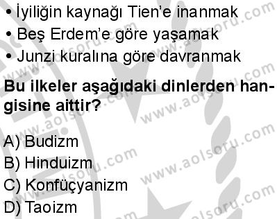 Din Kültürü ve Ahlak Bilgisi 8 Dersi 2024-2025 yılı 2. Dönem sınavı 9. Soru Din Kültürü ve Ahlak Bilgisi 8 Dersi 2024-2025 yılı 2. Dönem sınavı 9. Soru