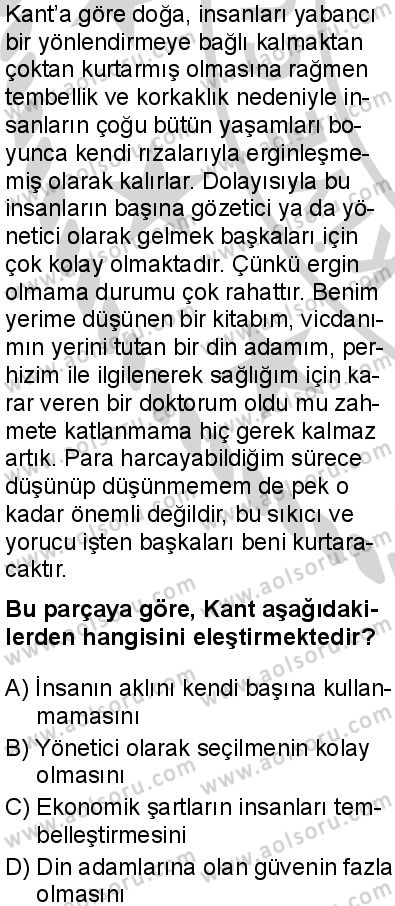 Felsefe 4 Dersi 2024-2025 yılı 2. Dönem sınavı 2. Soru Felsefe 4 Dersi 2024-2025 yılı 2. Dönem sınavı 2. Soru