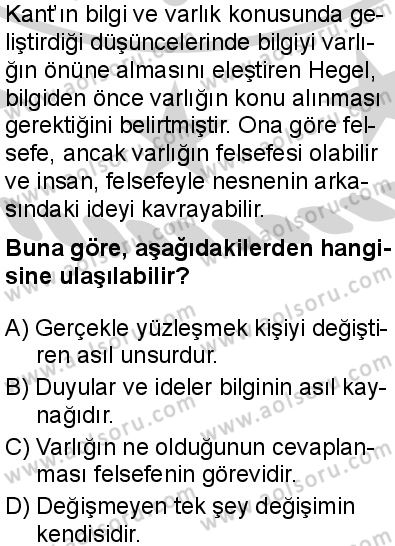Felsefe 4 Dersi 2024-2025 yılı 2. Dönem sınavı 6. Soru Felsefe 4 Dersi 2024-2025 yılı 2. Dönem sınavı 6. Soru