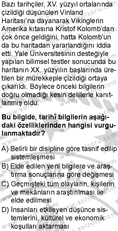 Tarih 1 Dersi 2024-2025 yılı 2. Dönem sınavı 4. Soru Tarih 1 Dersi 2024-2025 yılı 2. Dönem sınavı 4. Soru