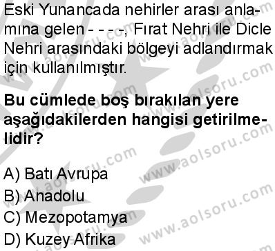 Tarih 1 Dersi 2024-2025 yılı 2. Dönem sınavı 7. Soru Tarih 1 Dersi 2024-2025 yılı 2. Dönem sınavı 7. Soru