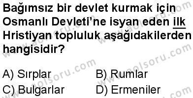 Seçmeli Tarih 1 Dersi 2024-2025 yılı 2. Dönem sınavı 10. Soru Seçmeli Tarih 1 Dersi 2024-2025 yılı 2. Dönem sınavı 10. Soru