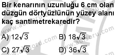 Matematik 4 Dersi 2024-2025 yılı 2. Dönem sınavı 10. Soru Matematik 4 Dersi 2024-2025 yılı 2. Dönem sınavı 10. Soru