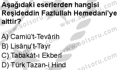Seçmeli Ortak Türk Tarihi 2 Dersi 2024-2025 yılı 2. Dönem sınavı 3. Soru Seçmeli Ortak Türk Tarihi 2 Dersi 2024-2025 yılı 2. Dönem sınavı 3. Soru