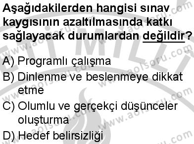 Seçmeli Psikoloji 2 Dersi 2024-2025 yılı 2. Dönem sınavı 8. Soru Seçmeli Psikoloji 2 Dersi 2024-2025 yılı 2. Dönem sınavı 8. Soru
