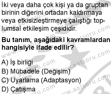 Seçmeli Sosyoloji 1 Dersi 2024-2025 yılı 2. Dönem sınavı 6. Soru Seçmeli Sosyoloji 1 Dersi 2024-2025 yılı 2. Dönem sınavı 6. Soru