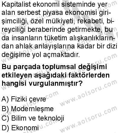 Seçmeli Sosyoloji 1 Dersi 2024-2025 yılı 2. Dönem sınavı 8. Soru Seçmeli Sosyoloji 1 Dersi 2024-2025 yılı 2. Dönem sınavı 8. Soru
