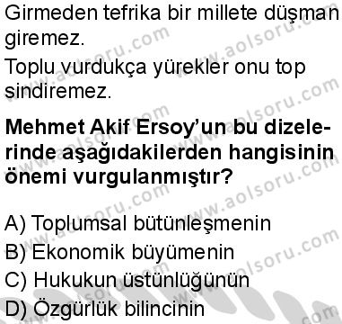Seçmeli Sosyoloji 1 Dersi 2024-2025 yılı 2. Dönem sınavı 9. Soru Seçmeli Sosyoloji 1 Dersi 2024-2025 yılı 2. Dönem sınavı 9. Soru