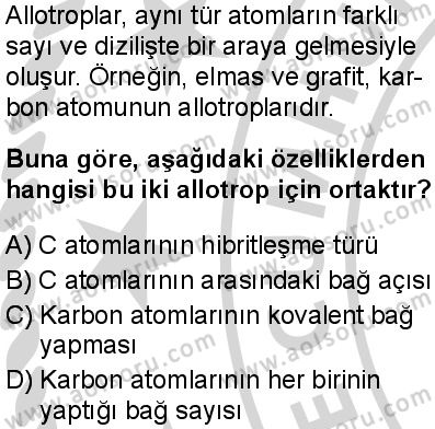 Seçmeli Kimya 3 Dersi 2024-2025 yılı 2. Dönem sınavı 6. Soru Seçmeli Kimya 3 Dersi 2024-2025 yılı 2. Dönem sınavı 6. Soru