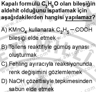 Seçmeli Kimya 4 Dersi 2024-2025 yılı 2. Dönem sınavı 7. Soru Seçmeli Kimya 4 Dersi 2024-2025 yılı 2. Dönem sınavı 7. Soru