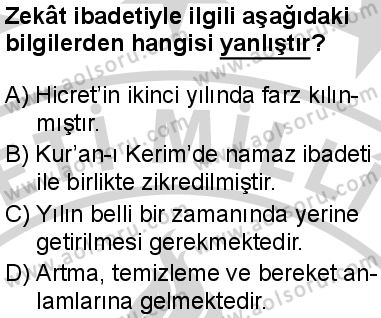 Temel Dini Bilgiler 2 Dersi 2024-2025 yılı 2. Dönem sınavı 4. Soru Temel Dini Bilgiler 2 Dersi 2024-2025 yılı 2. Dönem sınavı 4. Soru