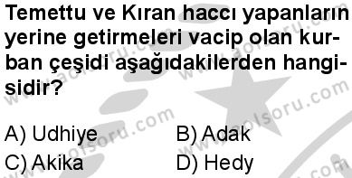 Fıkıh 2 Dersi 2024-2025 yılı 2. Dönem sınavı 7. Soru Fıkıh 2 Dersi 2024-2025 yılı 2. Dönem sınavı 7. Soru