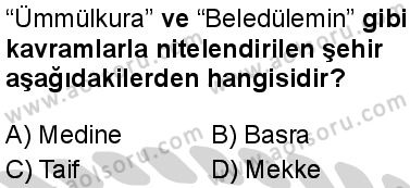 Seçmeli Peygamberimizin Hayatı 1 Dersi 2024-2025 yılı 2. Dönem sınavı 1. Soru Seçmeli Peygamberimizin Hayatı 1 Dersi 2024-2025 yılı 2. Dönem sınavı 1. Soru